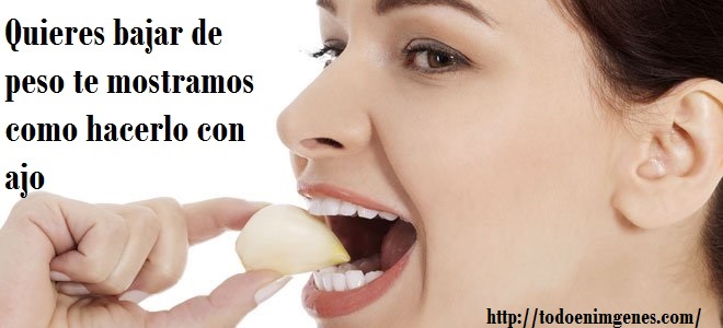 ▷ Comer ajo para adelgazar medicina natural