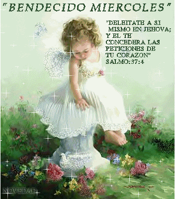 ▷ gif bendecido miércoles