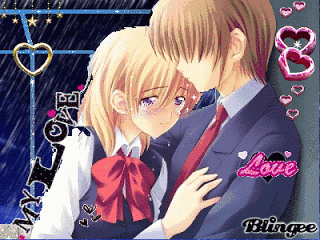 Gifs de amor anime para enamorar