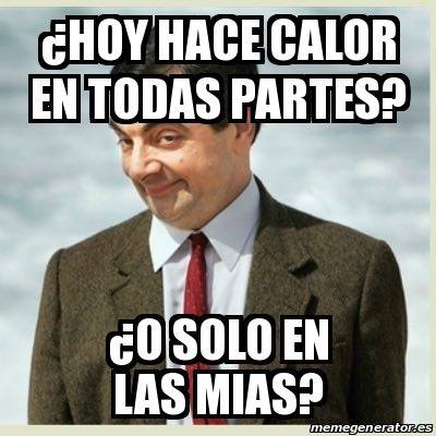 Imágenes chistosas de calor para compartir