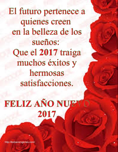 ▷ Imágenes con bellos deseos para año nuevo 2017