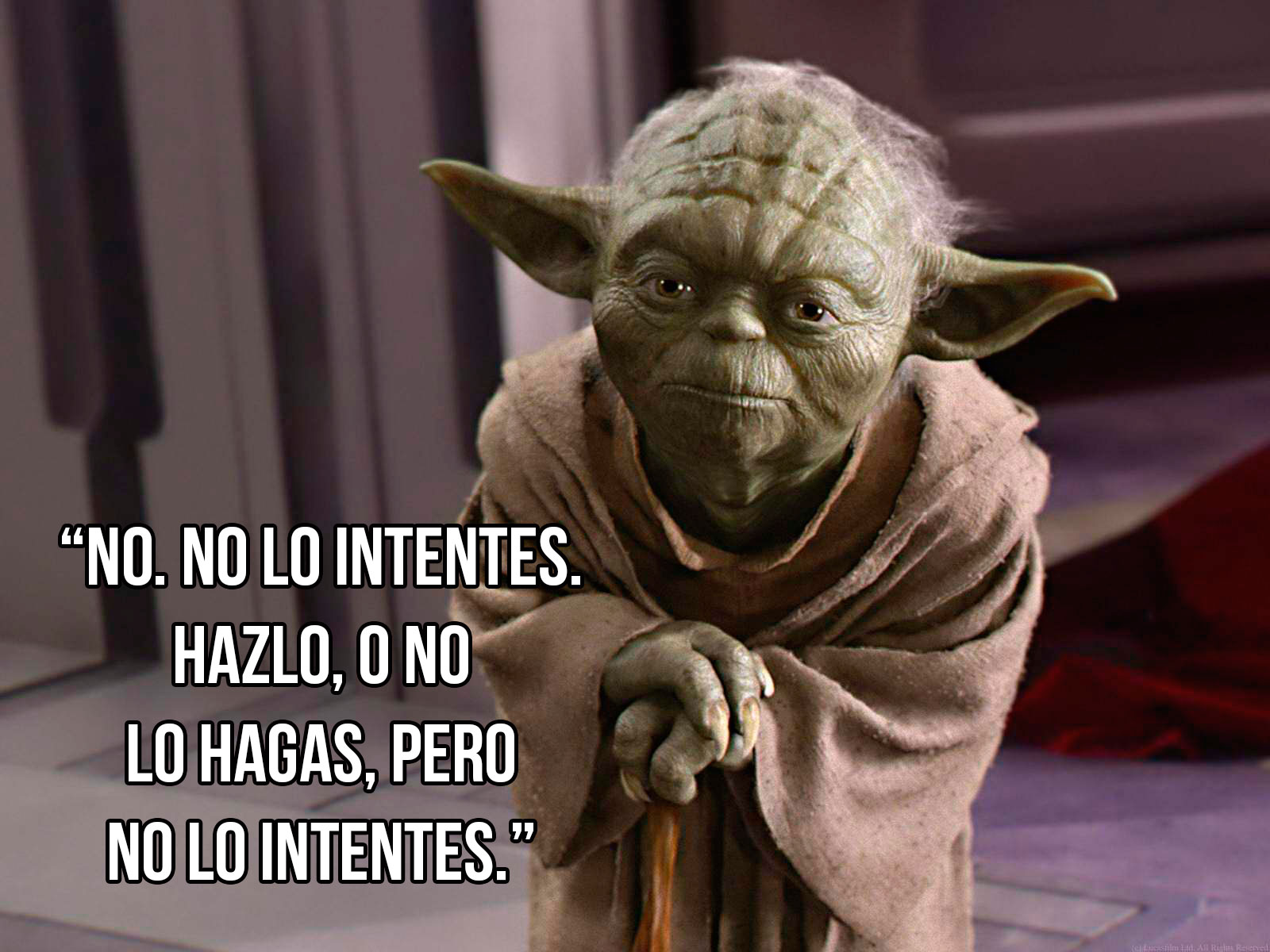 ▷ Imágenes con Frases del Maestro Yoda