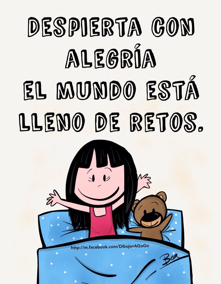 ▷ Imágenes con frases despierta con alegría