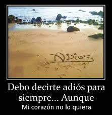 Imágenes con frases para despedirse de un amor