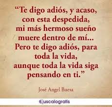 Imágenes con frases para despedirse de un amor