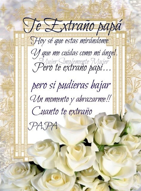 imágen para un padre fallecido