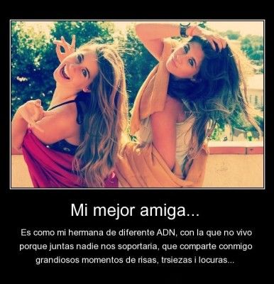 Imágenes con frases para una mejor amiga