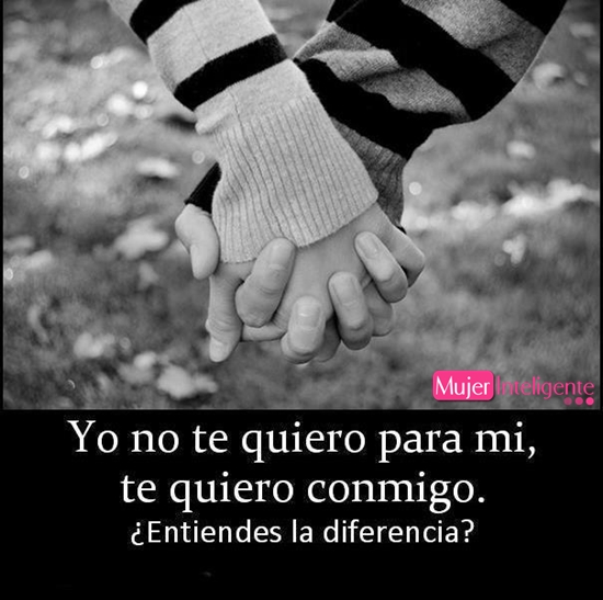 Imágenes con frases te quiero conmigo amor siempre