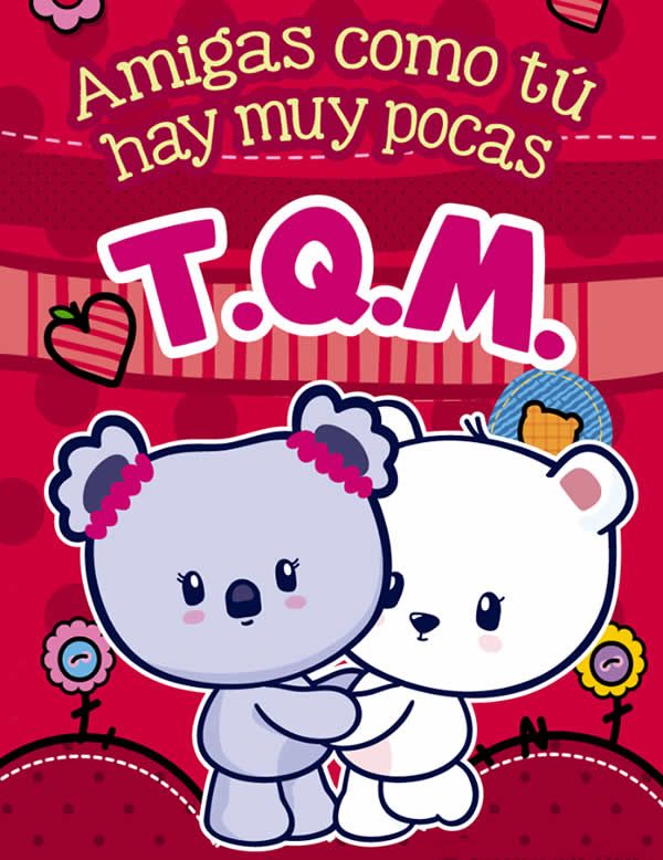 Imágenes con frases te quiero mucho amiga para siempre