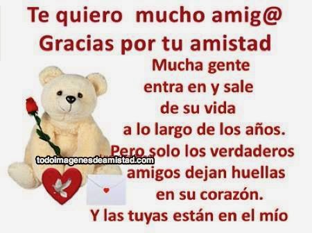 Imagenes De Amistad - Frases Y Poemas Bonitas Para Un Amigo3