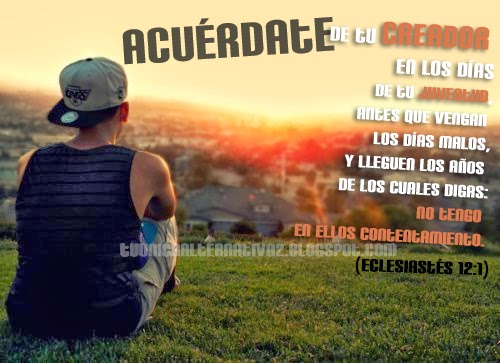 ▷ Imágenes cristianas con frases para jóvenes