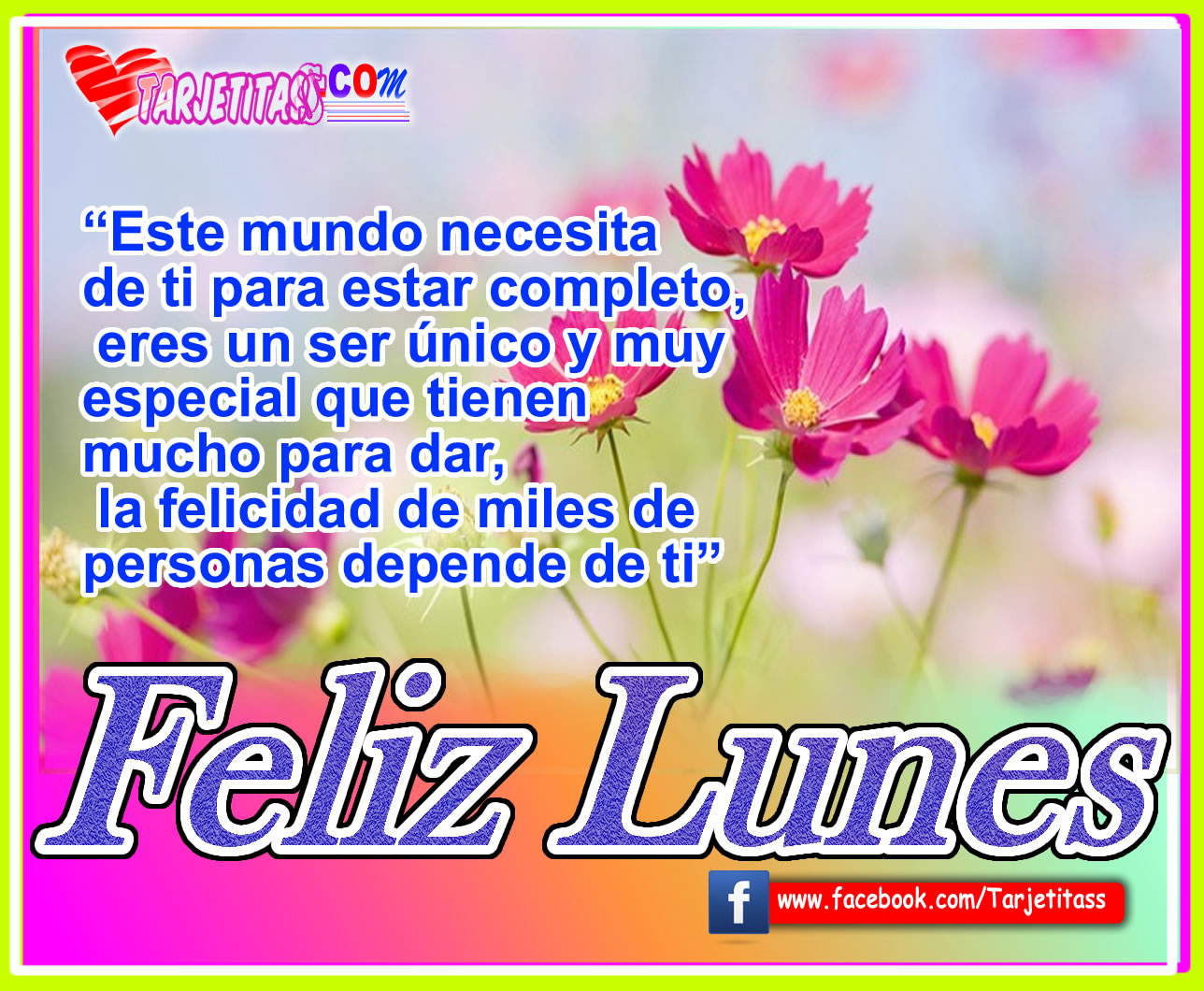 FELIZ LUNES 9