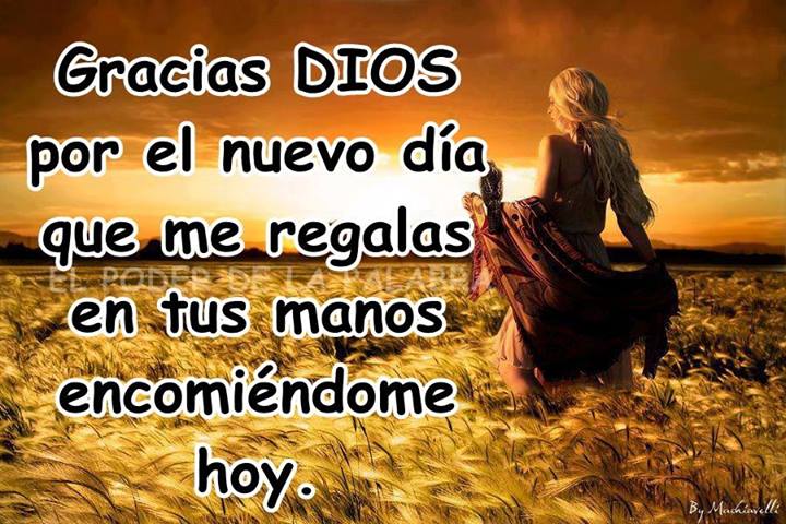 ▷ Imágenes cristianas gracias Dios por este nuevo día