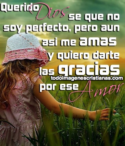▷ Imágenes cristianas gracias Dios por tu amor