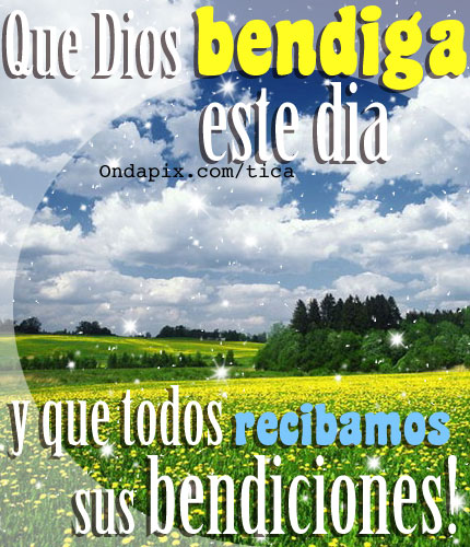 ▷ Imágenes cristianas que Dios bendiga este día