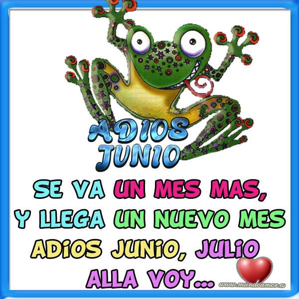 bienvenido julio y adiós junio