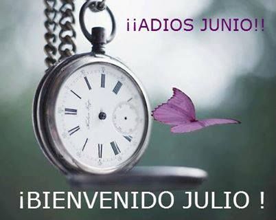 ▷ Imágenes de adiós junio y bienvenido julio