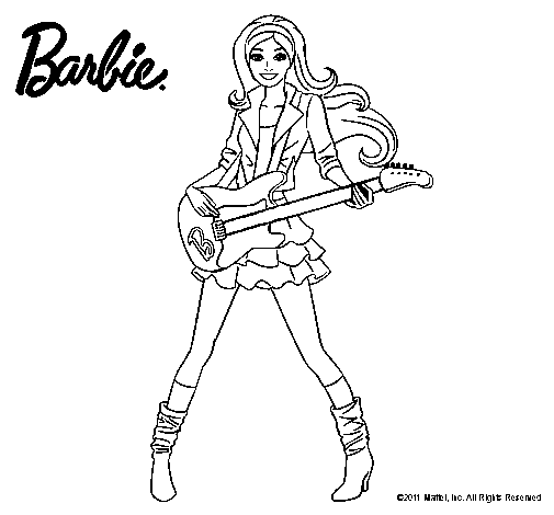 barbie-guitarrista