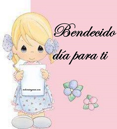 Imágenes de bendecido día para ti para dedicar