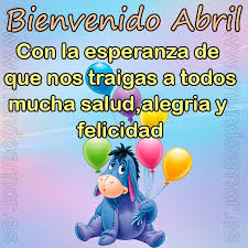 ▷ Imágenes de bienvenido mes de abril