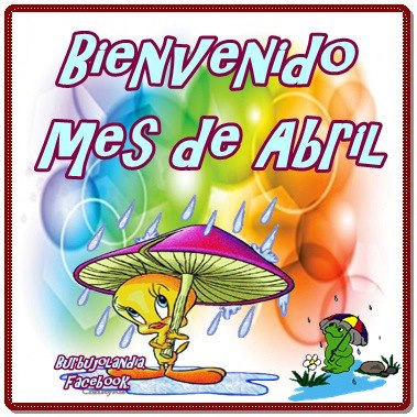 imagen feliz mes de abril 14