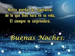 Buenas noches querida amiga