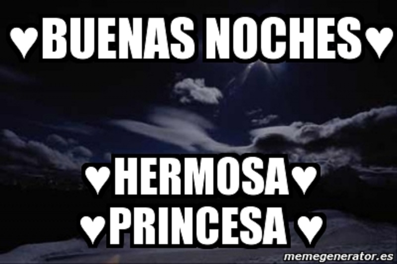 Imágenes de buenas noches princesa