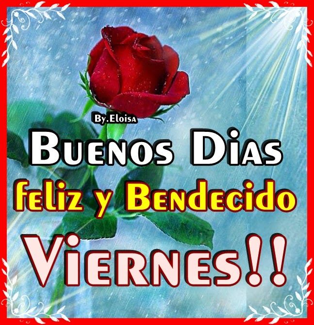 ▷ Imágenes de buenos días feliz viernes