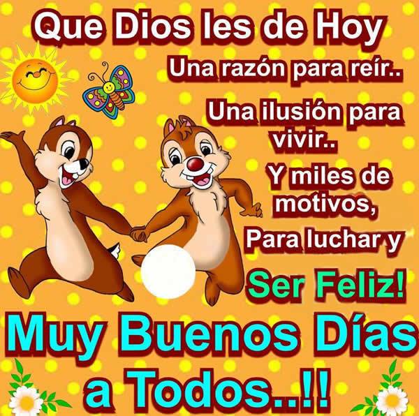 Buenos días para todos los amigos del mi grupo de facebook