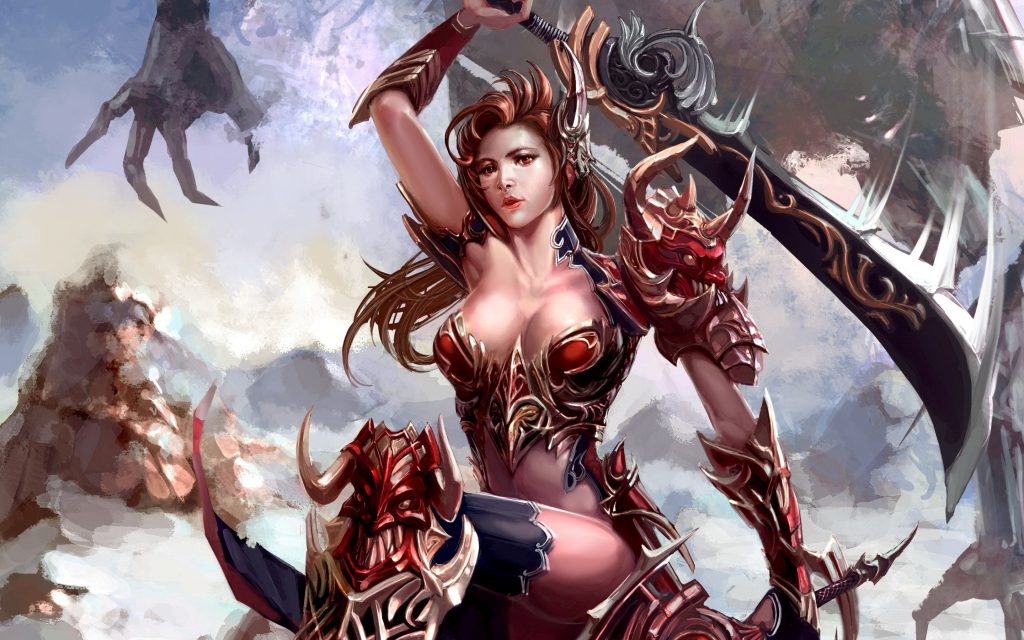 ▷ Imágenes de chica con espadas