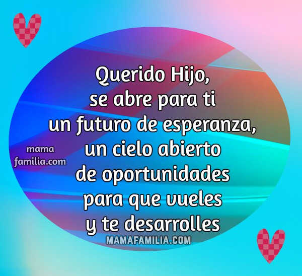 Imágenes de consejos para un hijo