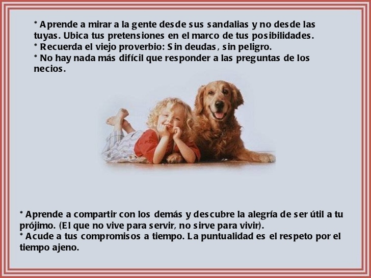 Imágenes de consejos para un hijo