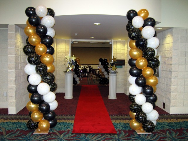 Imagenes de decoracion con globos para graduación bonitos