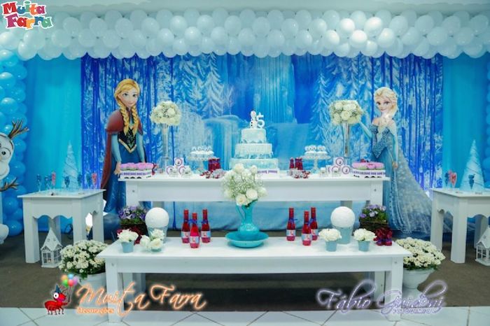 decoracion-con-globos-frozen