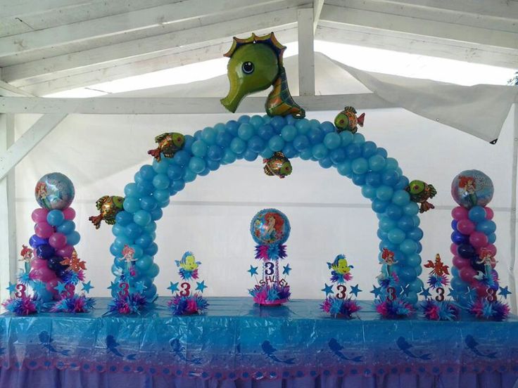 decoraciones-con-globos-de-frozen-1