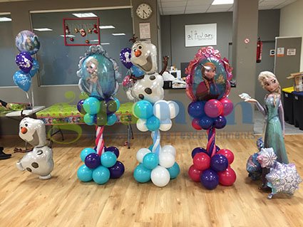 decoraciones-con-globos-de-frozen-4