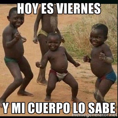 ▷ Imágenes de es viernes y el cuerpo lo sabe