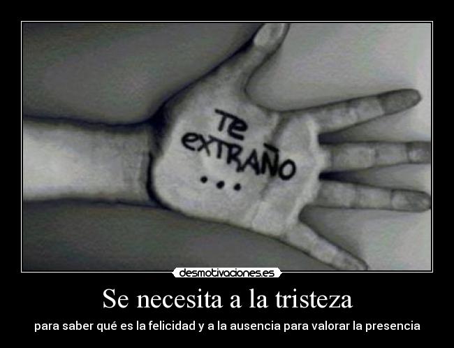 Imágenes de felicidad y tristeza con frases