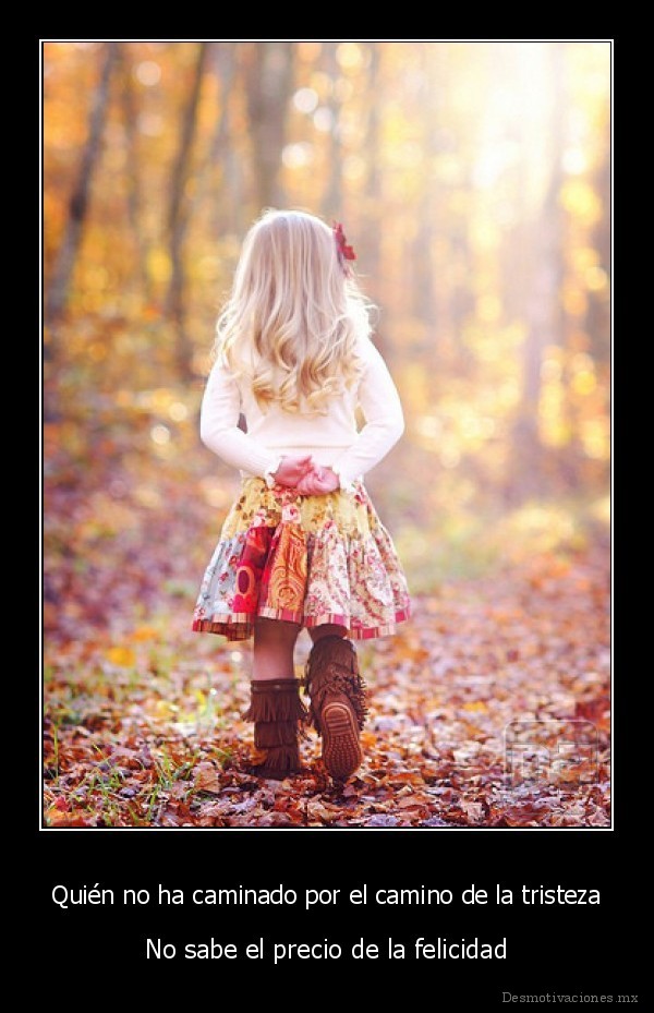 Imágenes de felicidad y tristeza con frases