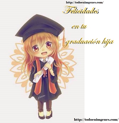 Imágenes de felicidades en tu graduación hija