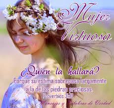 ▷ Imágenes de felicidades mujer virtuosa