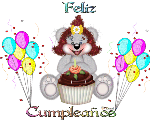 ▷ Imágenes de feliz cumpleaños con gif