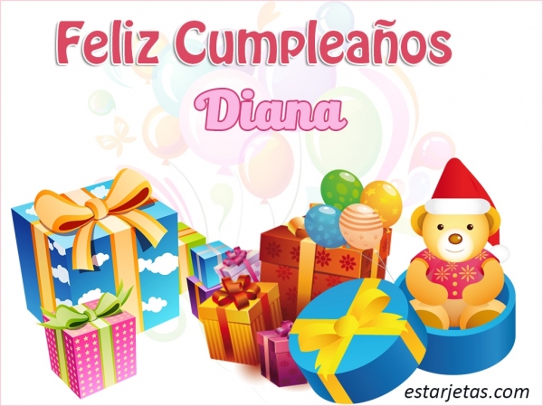 ▷ Imágenes de feliz cumpleaños Diana