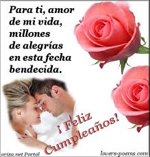 ▷ Imágenes de feliz cumpleaños mi vida