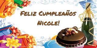 Imágenes de feliz cumpleaños Nicole para dedicar