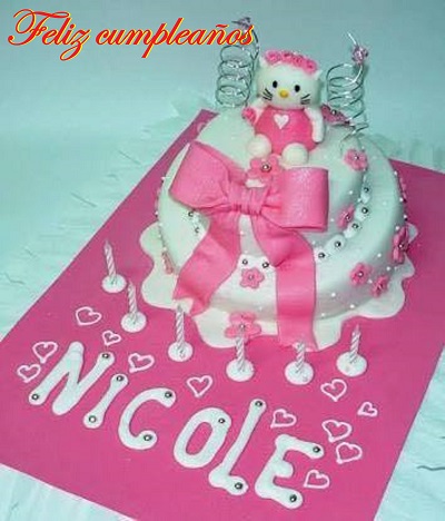 Imágenes de feliz cumpleaños Nicole para dedicar