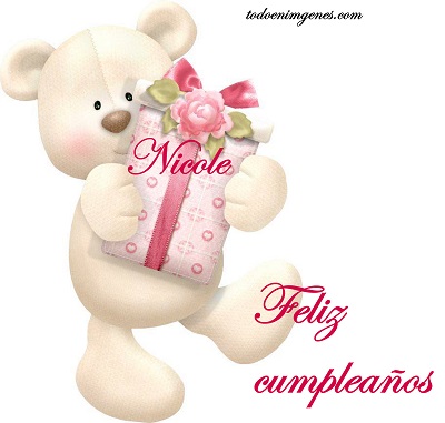 Imágenes de feliz cumpleaños Nicole para dedicar