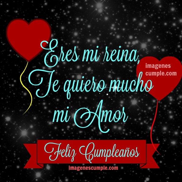 tarjeta cumple novia esposa