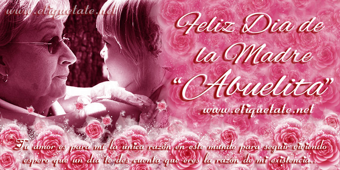 Mensajes para la Abuelita en el Día de la Madre 2012