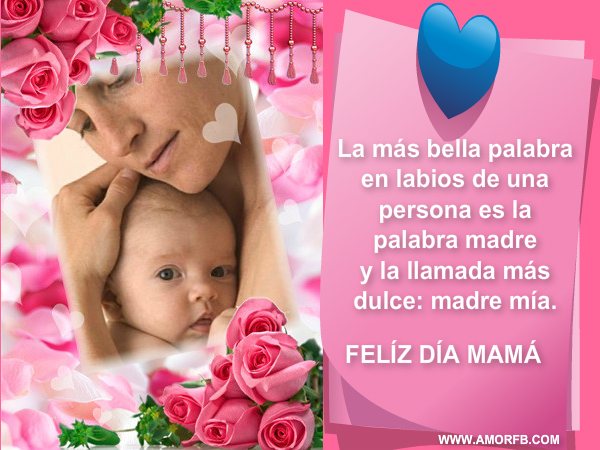 feliz dia de la madre